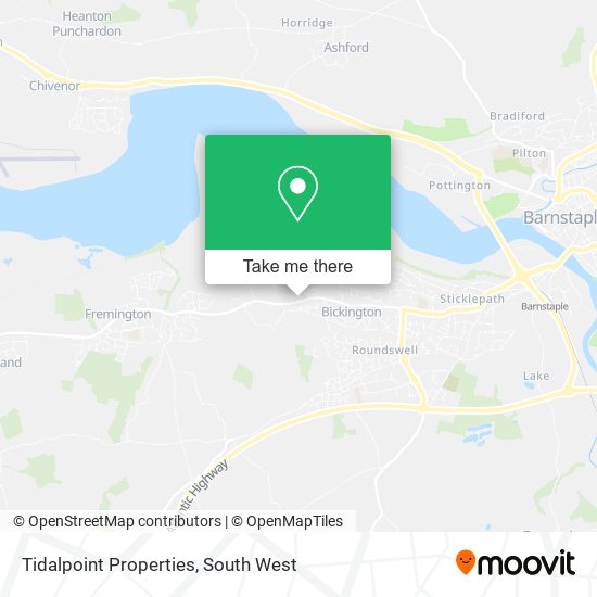 Tidalpoint Properties map