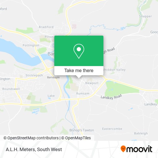 A.L.H. Meters map