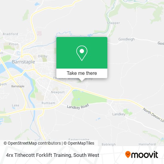 4rx Tithecott Forklift Training map