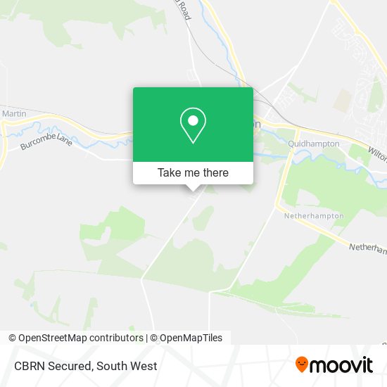 CBRN Secured map