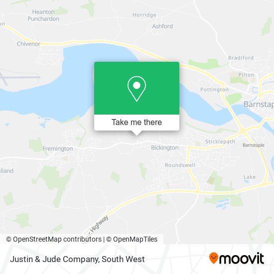 Justin & Jude Company map