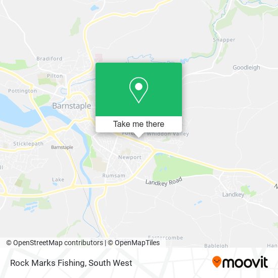 Rock Marks Fishing map