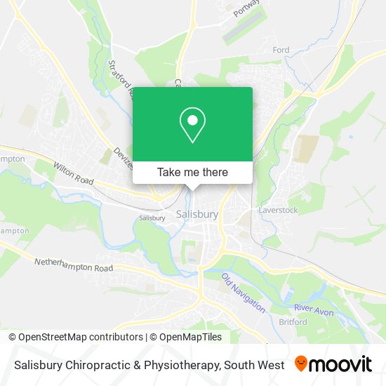 Salisbury Chiropractic & Physiotherapy map