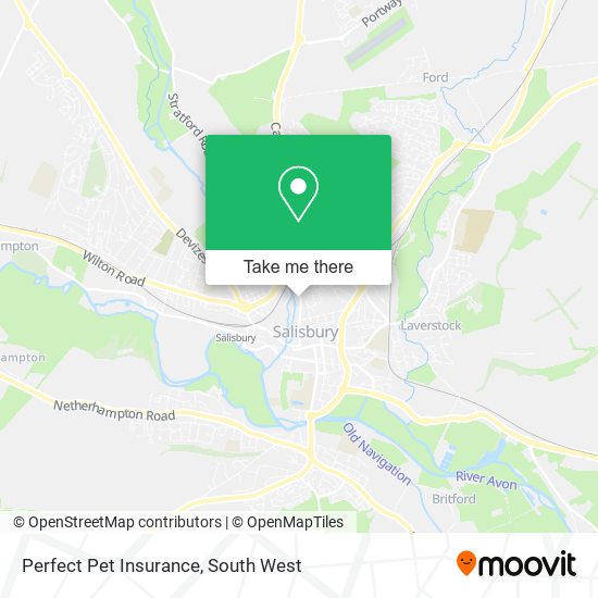 Perfect Pet Insurance map