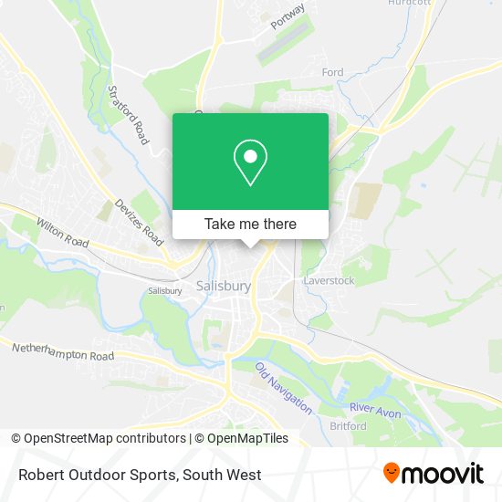 Robert Outdoor Sports map