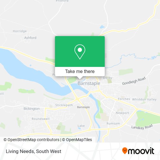 Living Needs map