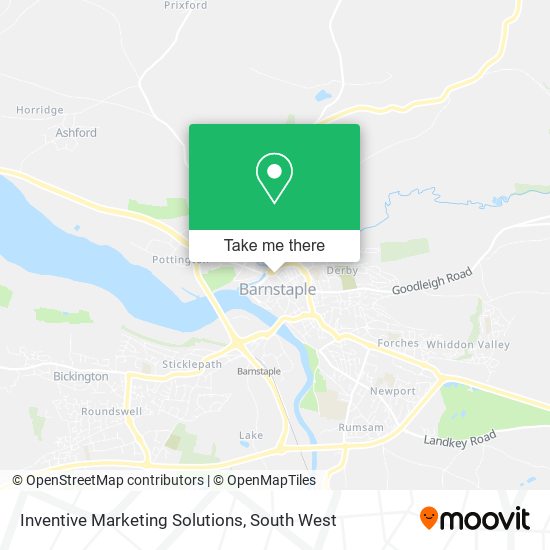 Inventive Marketing Solutions map