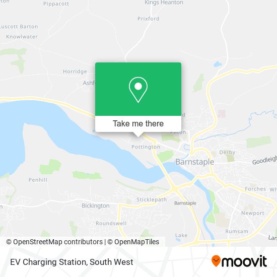 EV Charging Station map