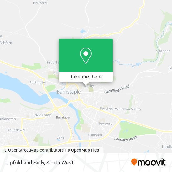 Upfold and Sully map