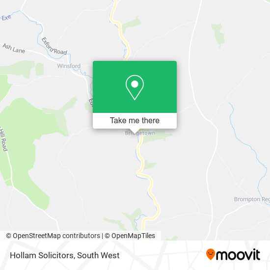 Hollam Solicitors map