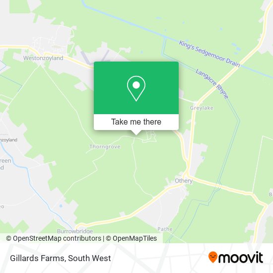 Gillards Farms map
