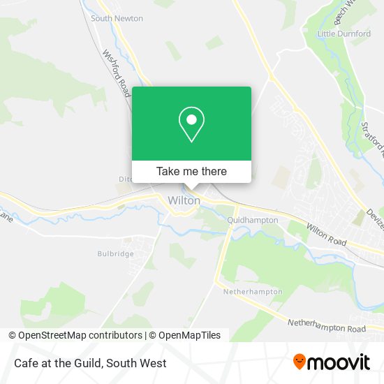 Cafe at the Guild map