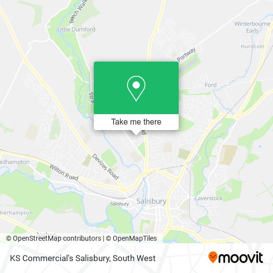 KS Commercial's Salisbury map