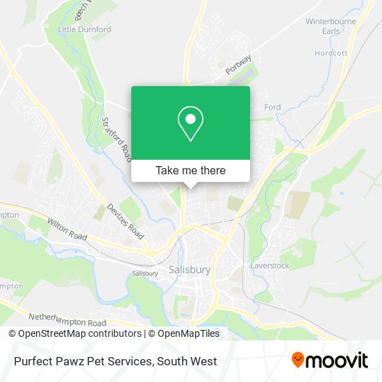 Purfect Pawz Pet Services map