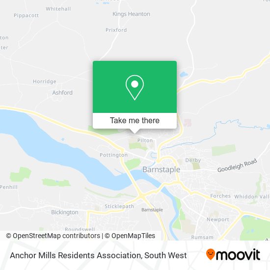 Anchor Mills Residents Association map