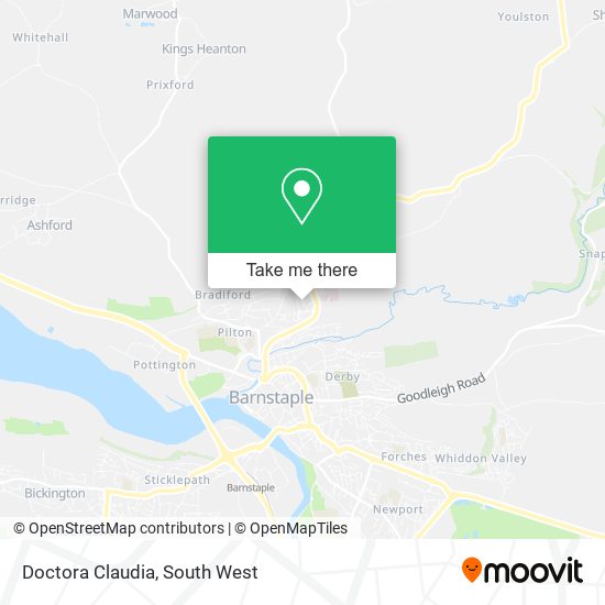 Doctora Claudia map