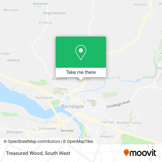 Treasured Wood map