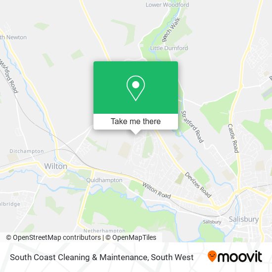 South Coast Cleaning & Maintenance map
