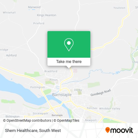 Shem Healthcare map