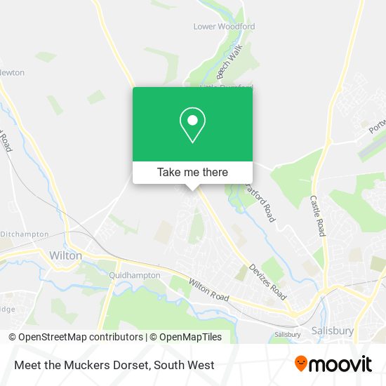 Meet the Muckers Dorset map