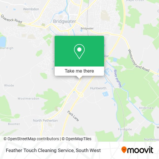 Feather Touch Cleaning Service map