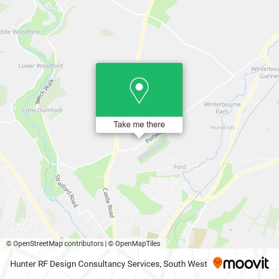 Hunter RF Design Consultancy Services map