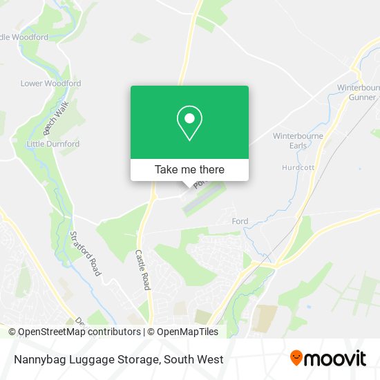Nannybag Luggage Storage map