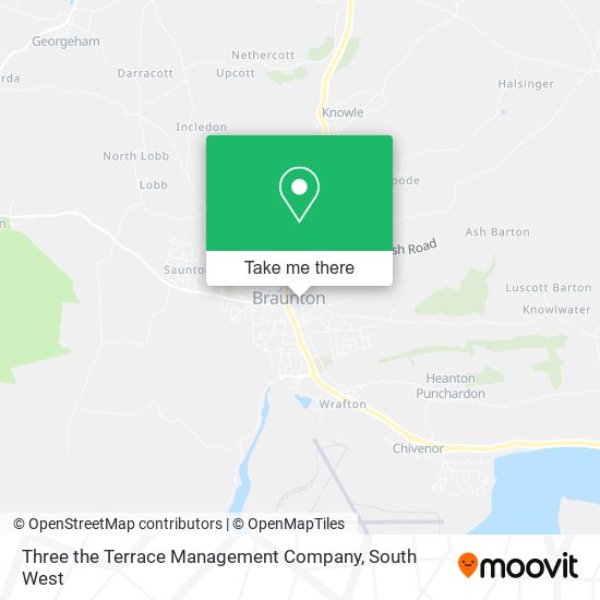 Three the Terrace Management Company map