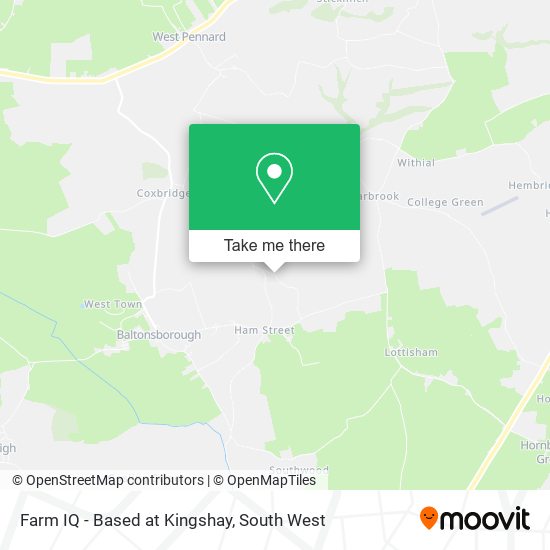 Farm IQ - Based at Kingshay map