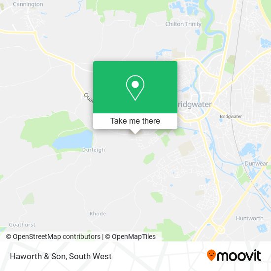 Haworth & Son map