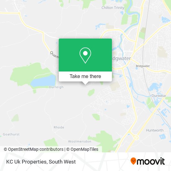 KC Uk Properties map