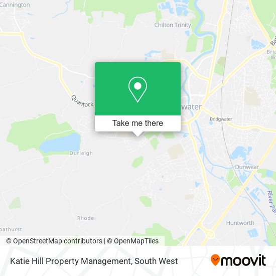 Katie Hill Property Management map