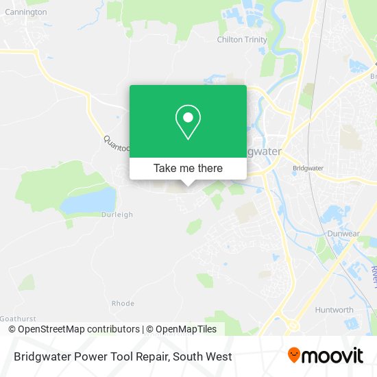 Bridgwater Power Tool Repair map