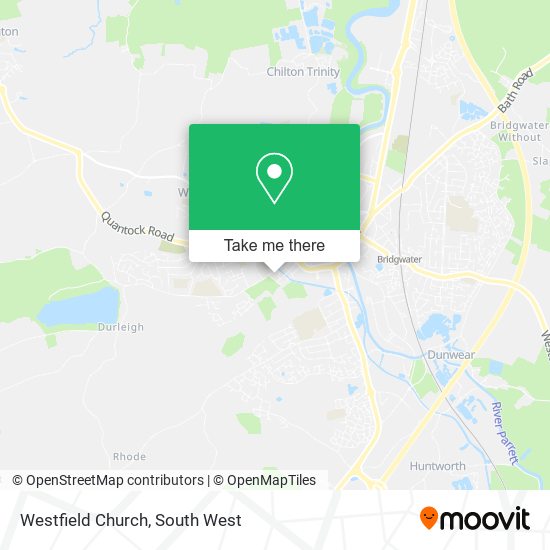 Westfield Church map
