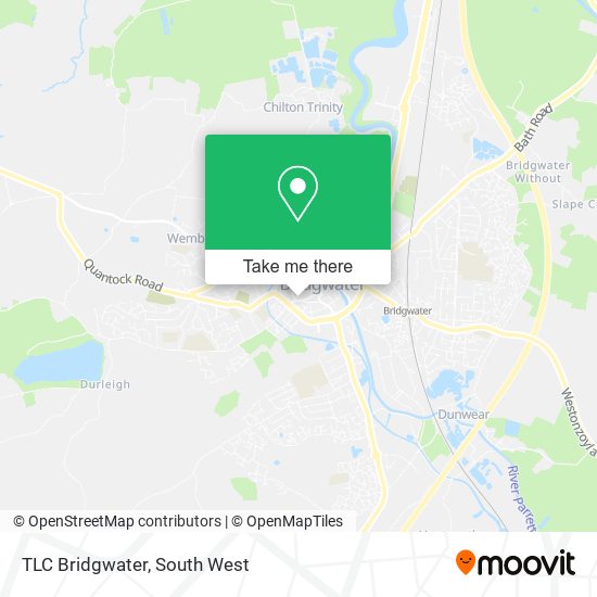 TLC Bridgwater map