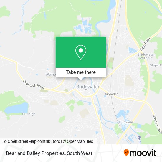 Bear and Bailey Properties map