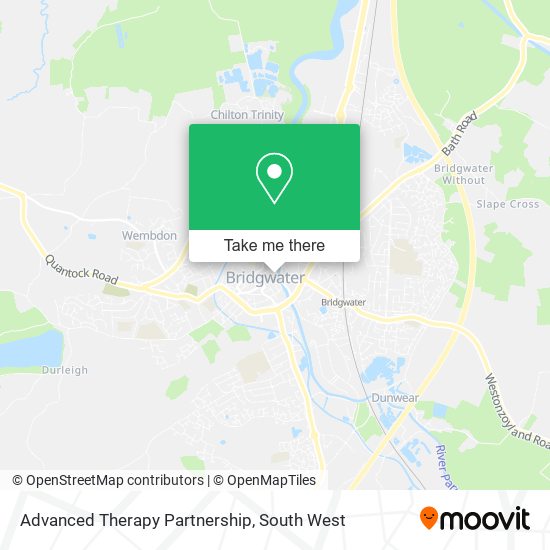 Advanced Therapy Partnership map