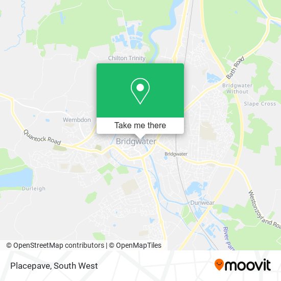 Placepave map