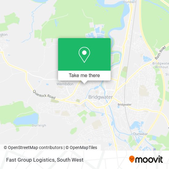 Fast Group Logistics map