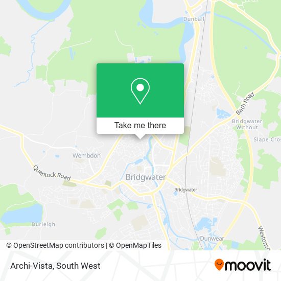 Archi-Vista map