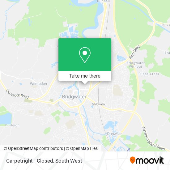 Carpetright - Closed map