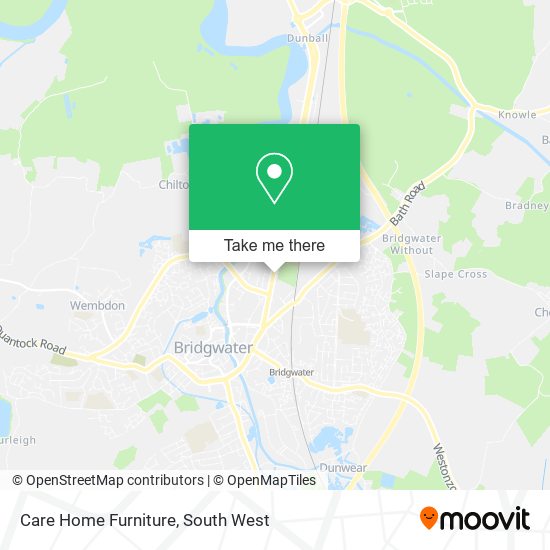 Care Home Furniture map