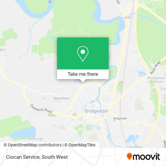 Ciocan Service map