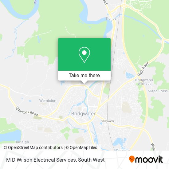 M D Wilson Electrical Services map