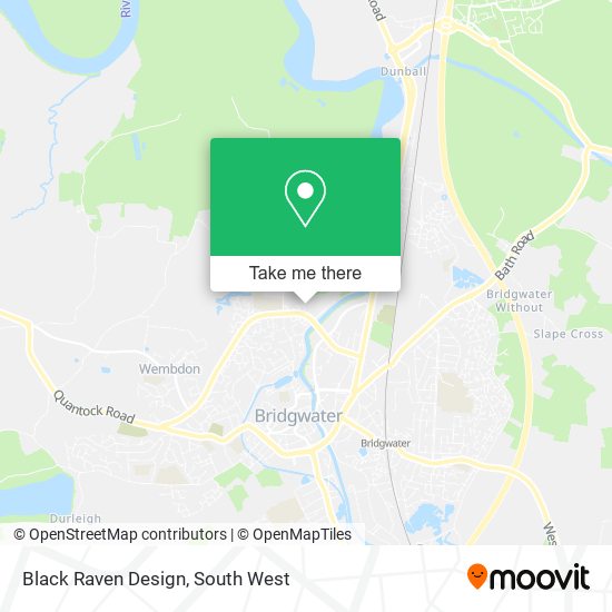 Black Raven Design map