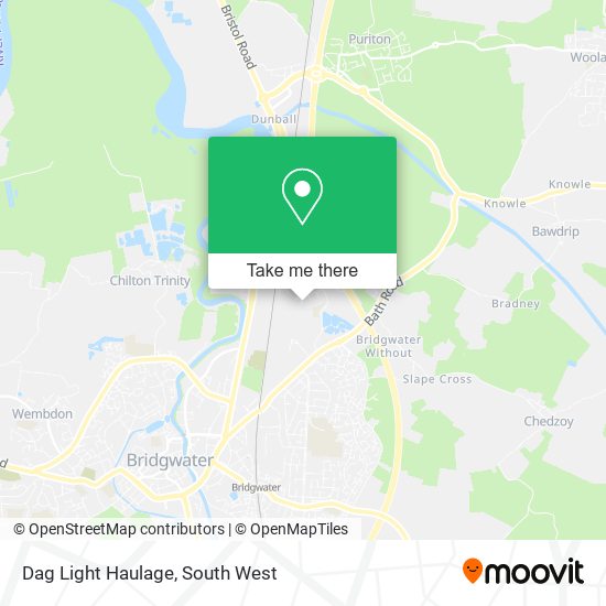 Dag Light Haulage map