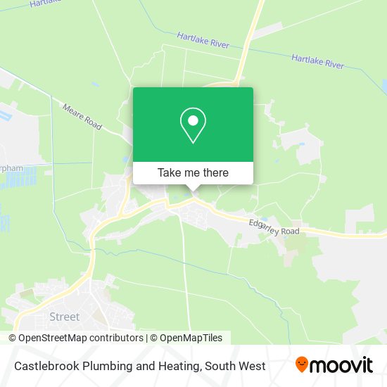 Castlebrook Plumbing and Heating map