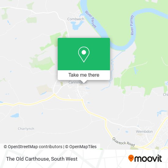 The Old Carthouse map
