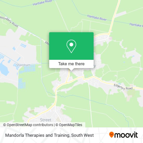 Mandorla Therapies and Training map