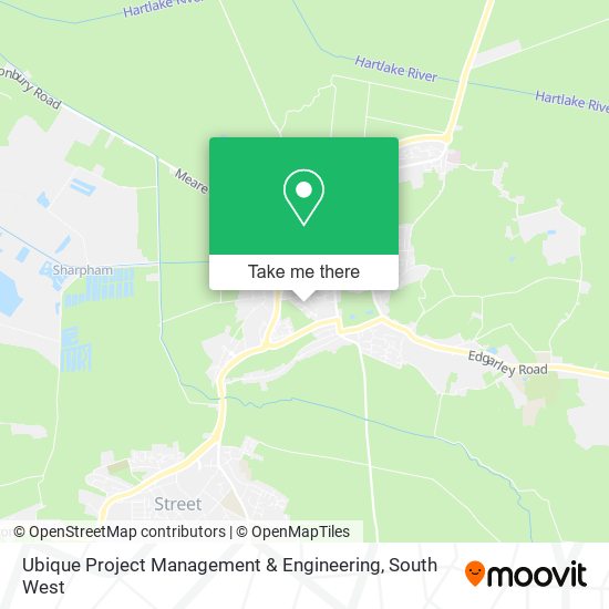 Ubique Project Management & Engineering map